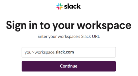 Slack - Workspace